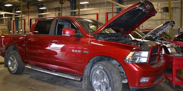 Shop vehicles for gaining practical experience